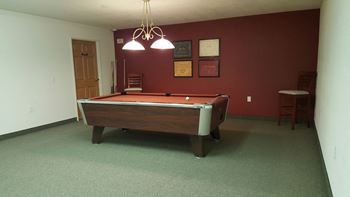 Billiards room